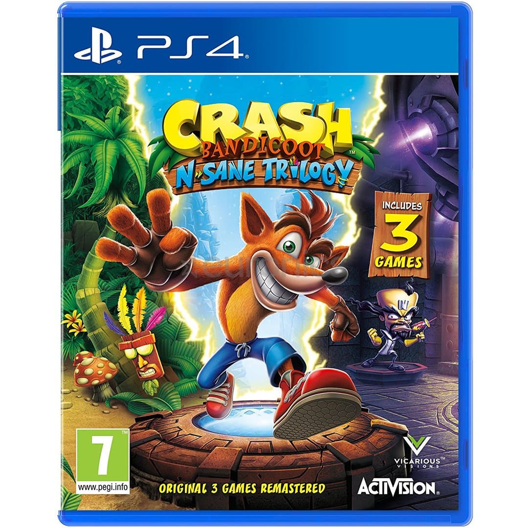 Crash Bandicoot N. Sane Trilogy, PS4