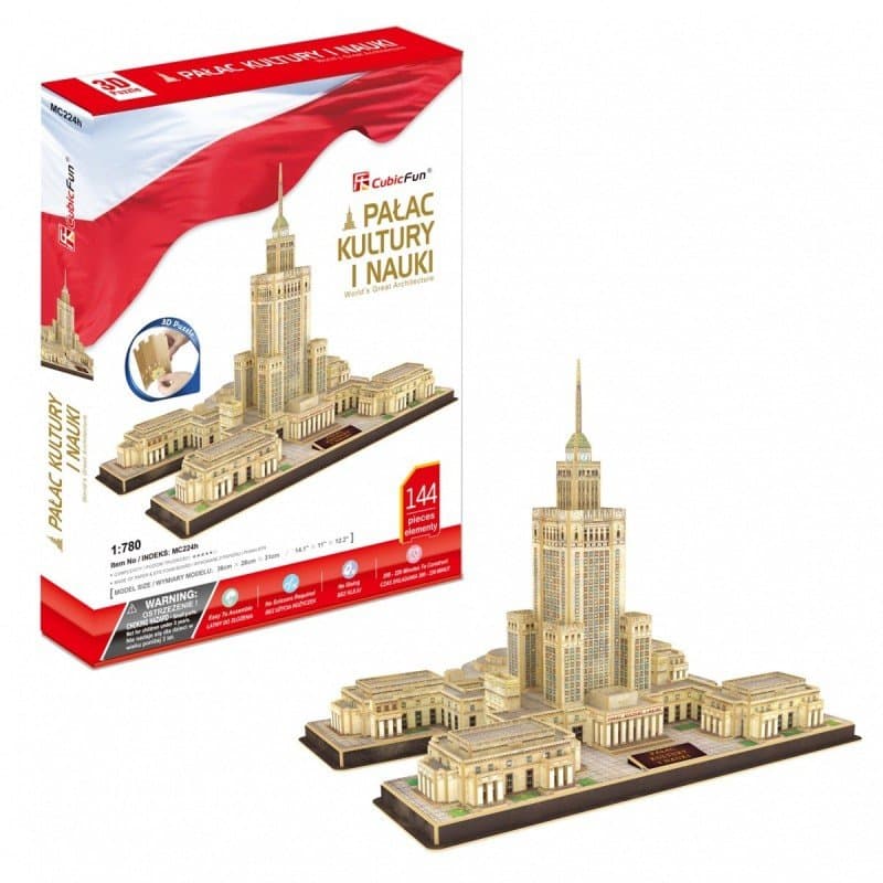 Cubic Fun, puzzle, Pałac Kultury i Nauki, 144 el.