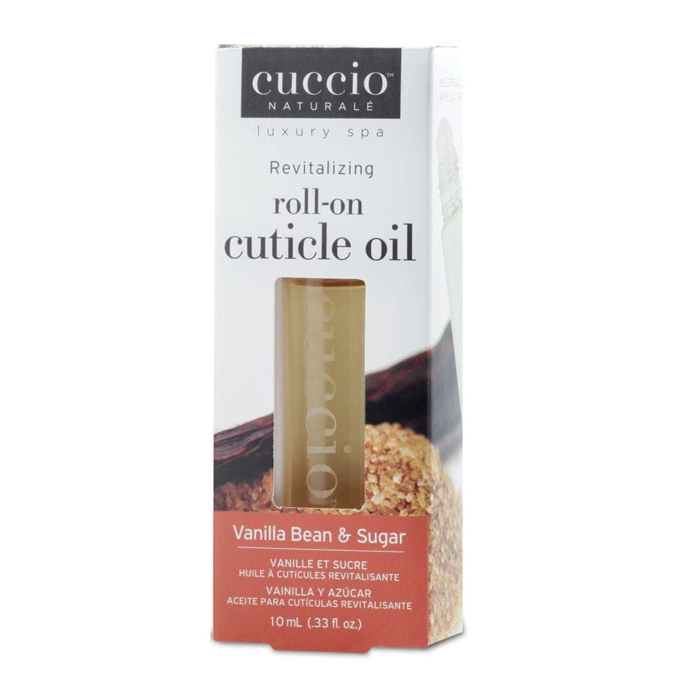 Cuccio, Olejek do skórek wanilia i cukier w kulce, 10ml