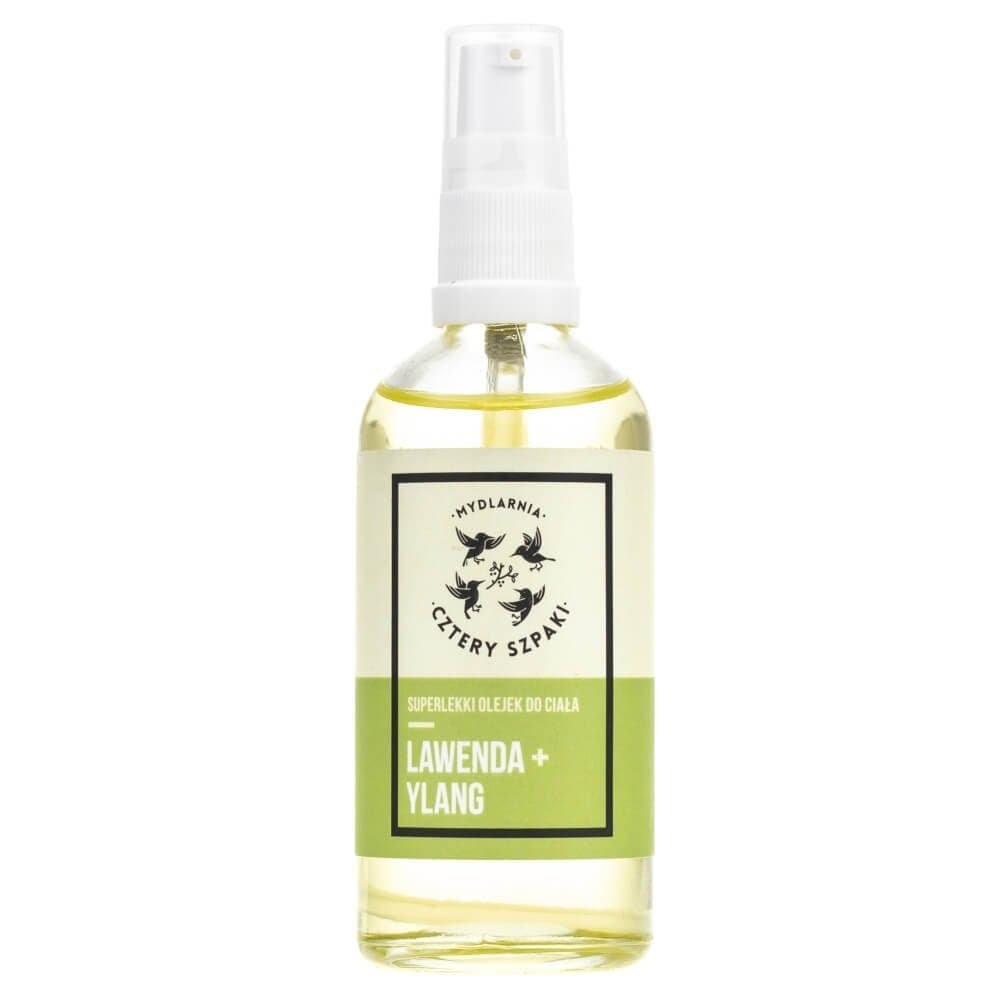 Mydlarnia Cztery Szpaki, Superlekki olejek lawenda + Ylang, 100 ml