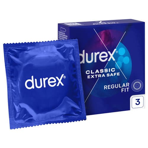 Durex, prezerwatywy Extra Safe, Wyrób medyczny, 3 szt.