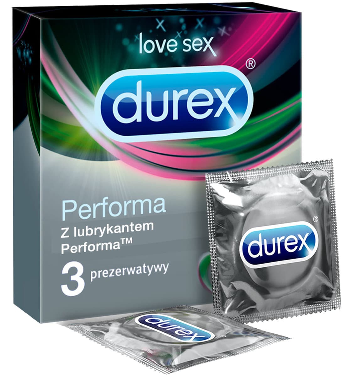 Durex, prezerwatywy Preforma, Wyrób medyczny, 3 szt.