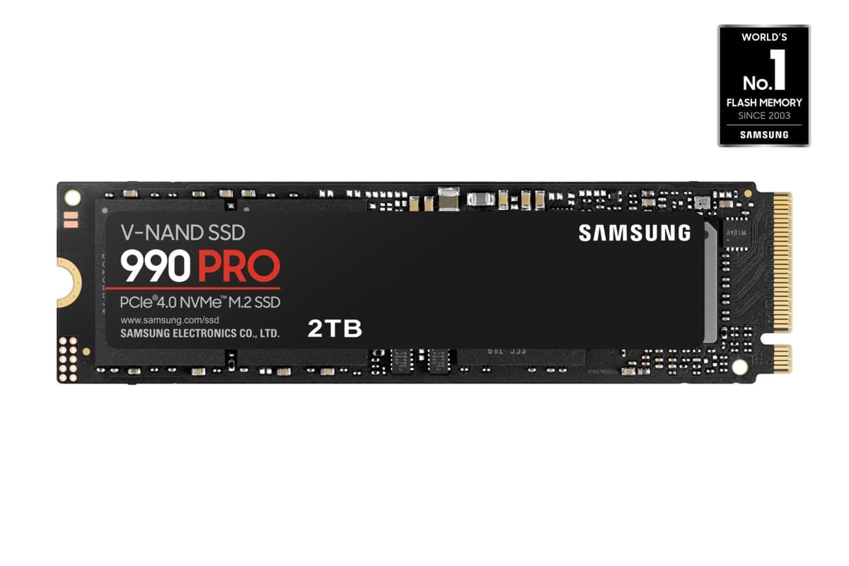 Dysk SSD Samsung 990 PRO PCle 4.0 NVMe™, M.2, 2T MZ-V9P2T0BW
