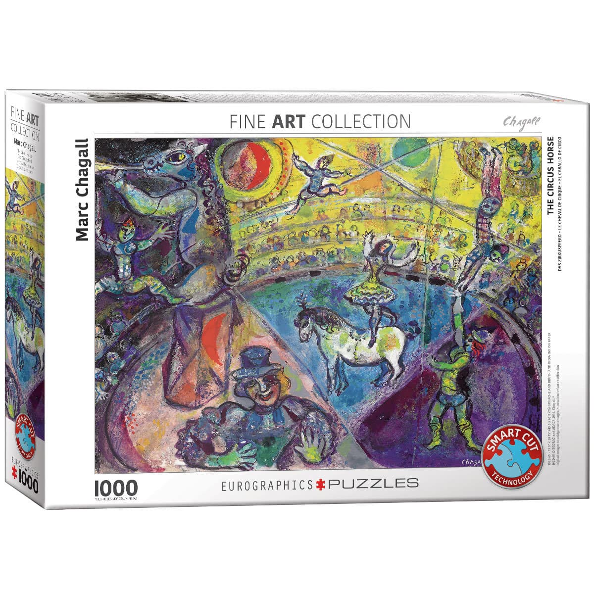 EuroGraphics, puzzle, Koń Cyrkowy, 1000 el.