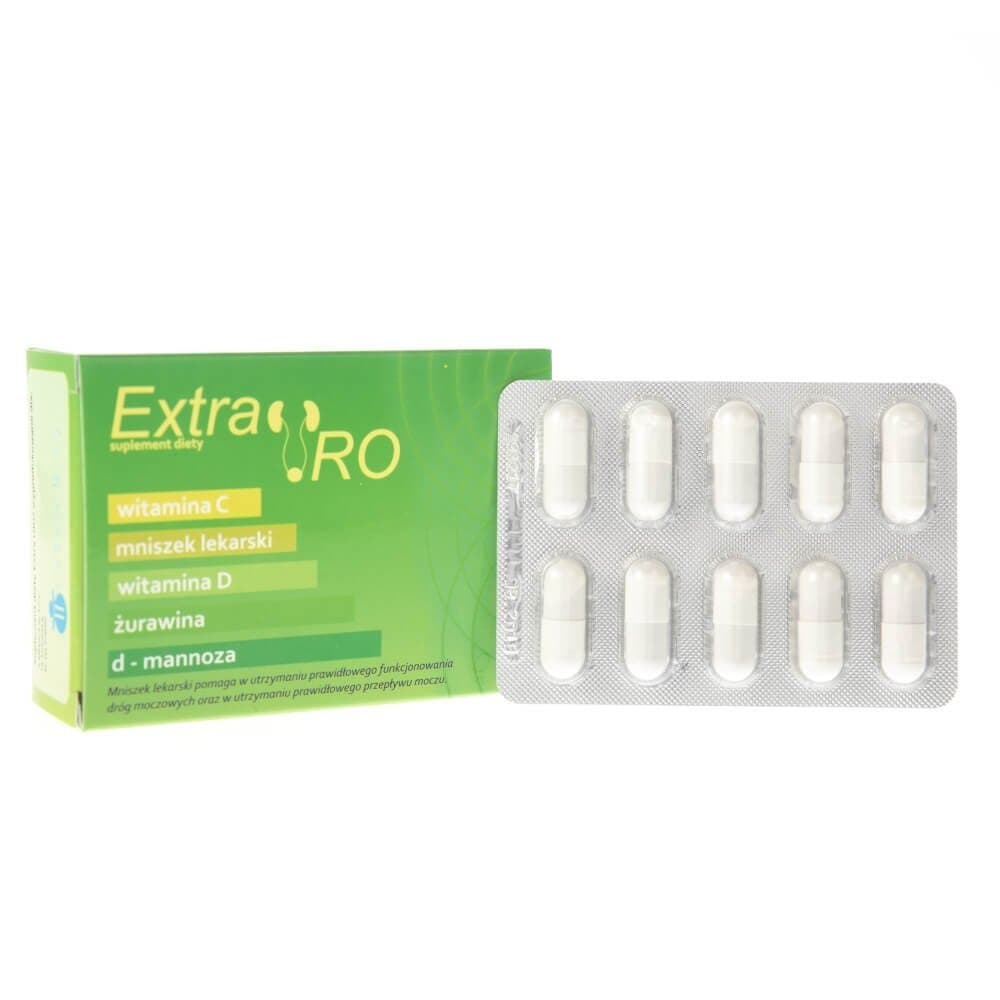 Suplement diety, Extra Uro A-MEDICA, 30 kapsułek