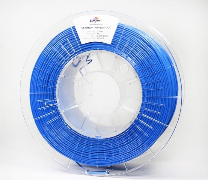 Filament do drukarki 3D SPECTRUM PLA, Smurf Blue, 1.75 mm