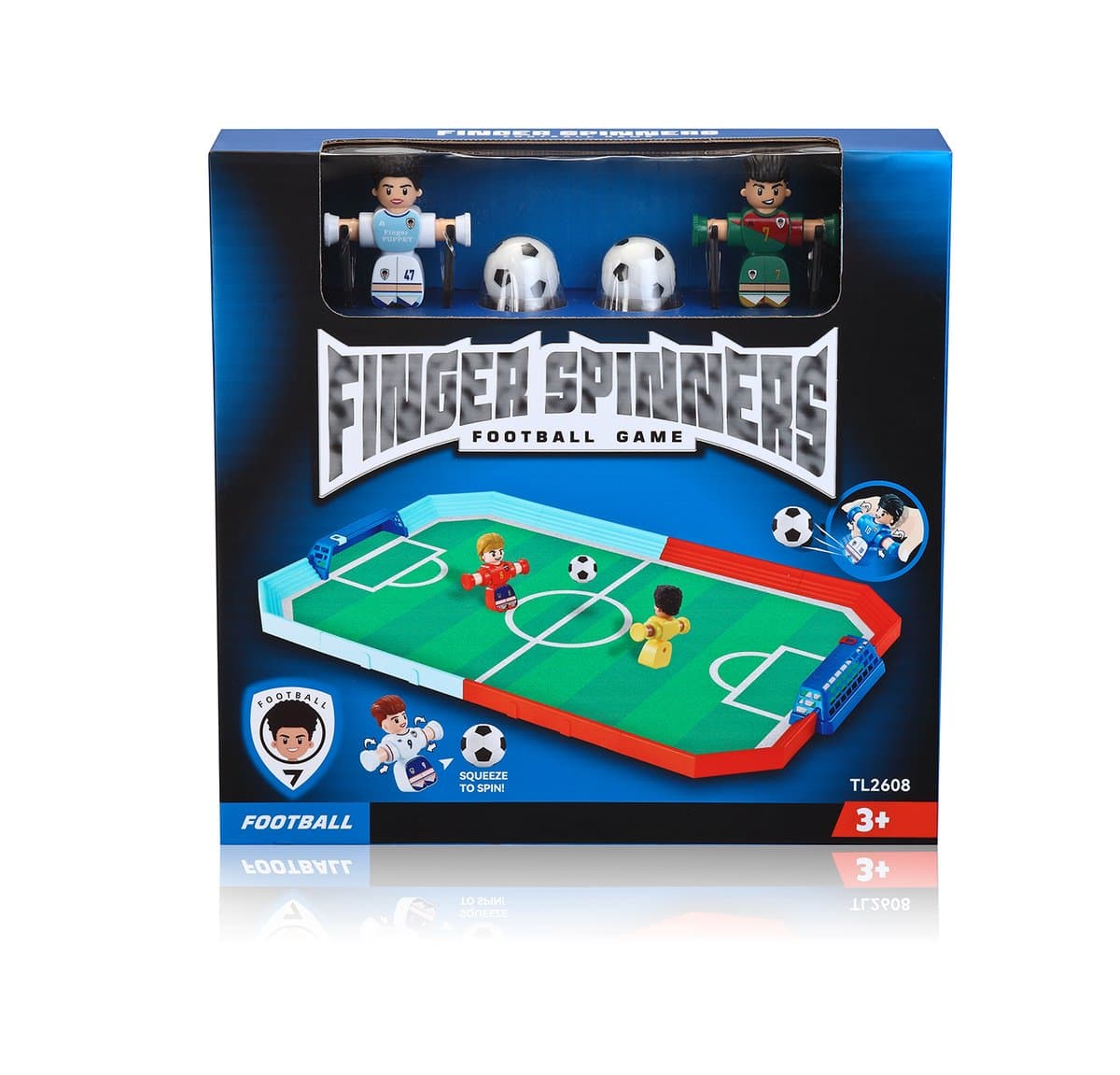 Finger Spinners piłkarzyki z boiskiem
