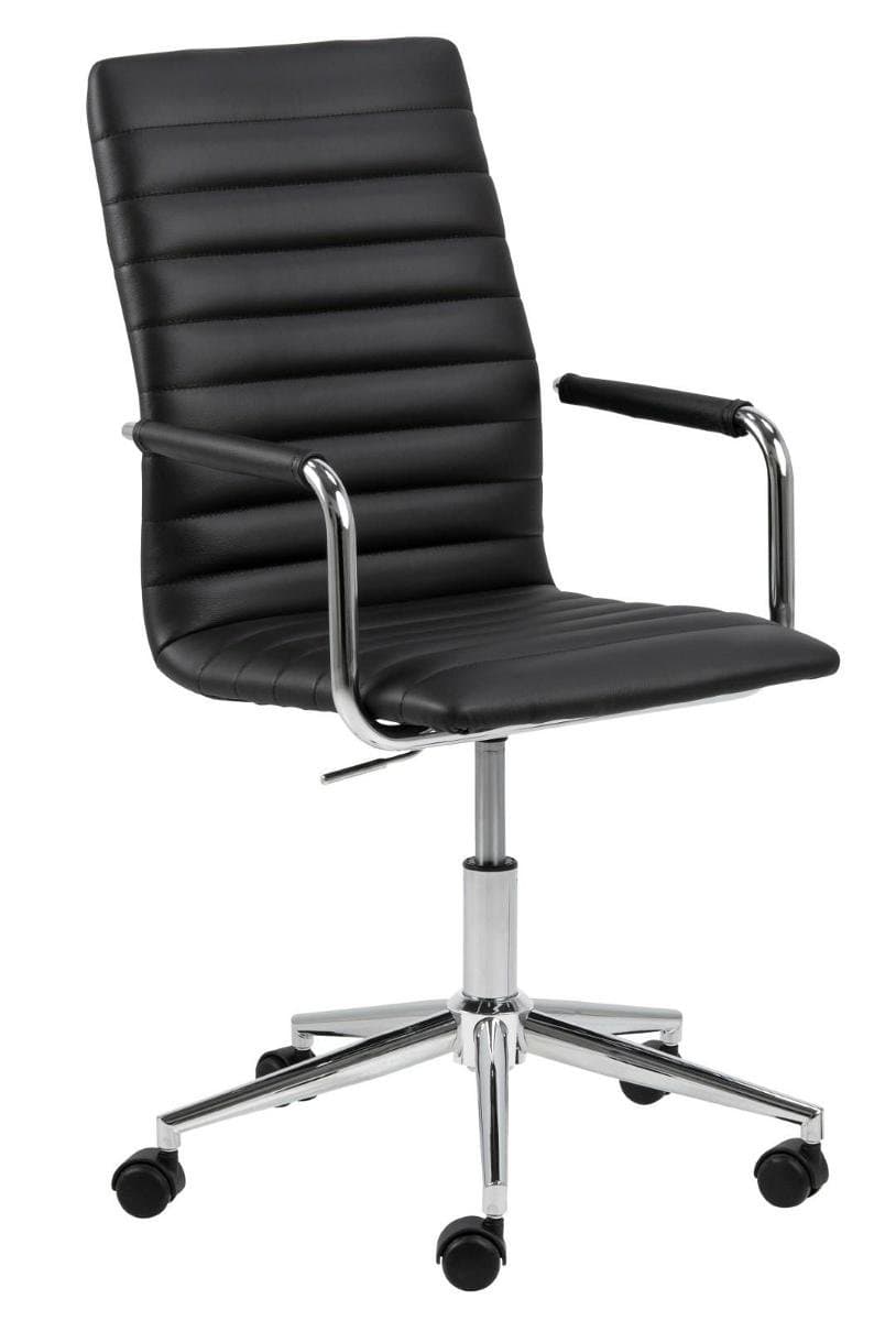 Fotel biurowy ACTON Winslow, czarny, 103x45x58 cm