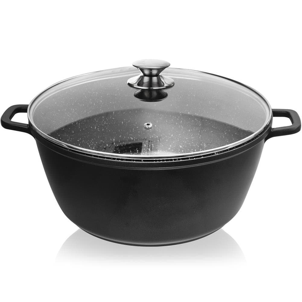Garnek GRANITOWY 32 cm indukcja GRANDE 9,7L ORION
