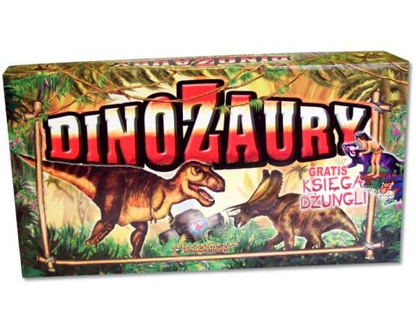 Dinozaury i Księga dżungli, gry planszowe, GABI