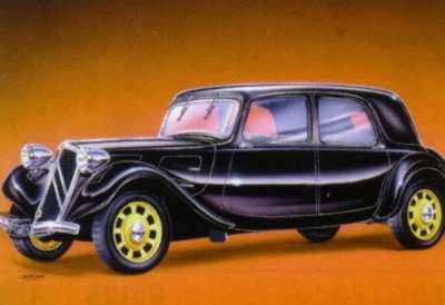 Heller, Citroen 11 CV, Model do sklejania, 12+