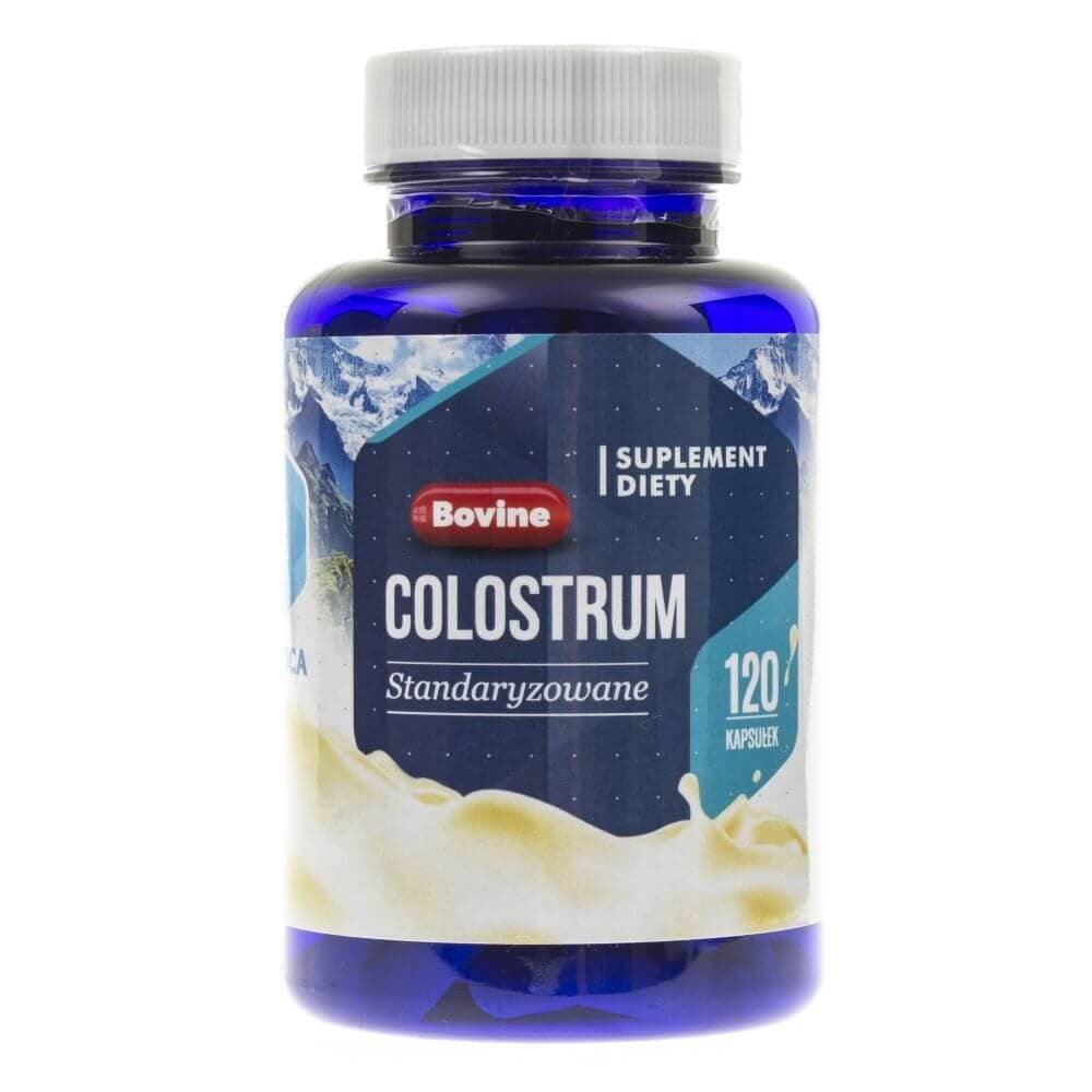 Suplement diety, Hepatica, Bovine Colostrum, 120 kaps.