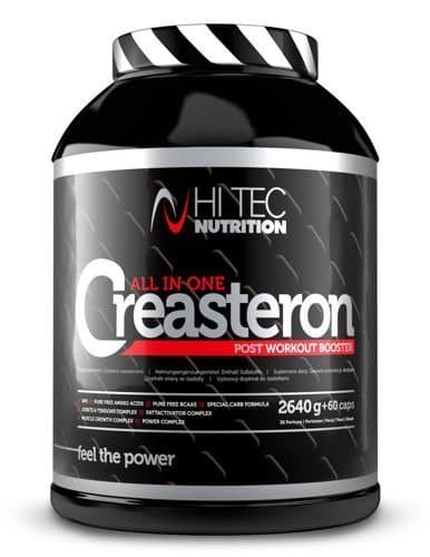 HI TEC, Kreatyna, Creasteron, 2640 g + 60 kapsułek