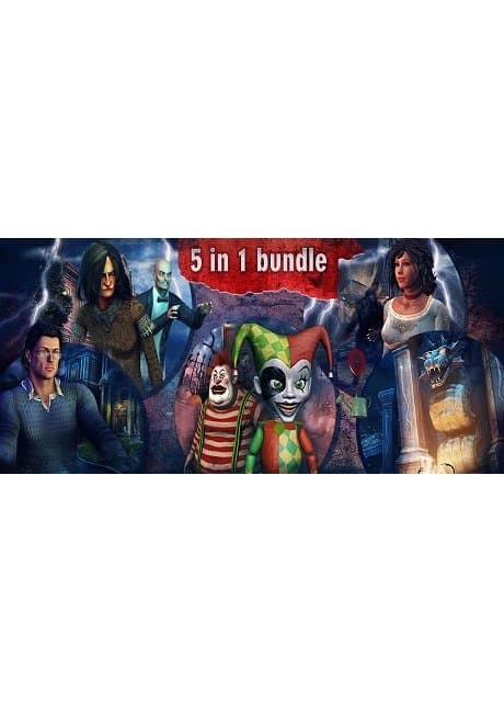 Hidden Object 5-in-1 Bundle (PC) PL klucz Steam