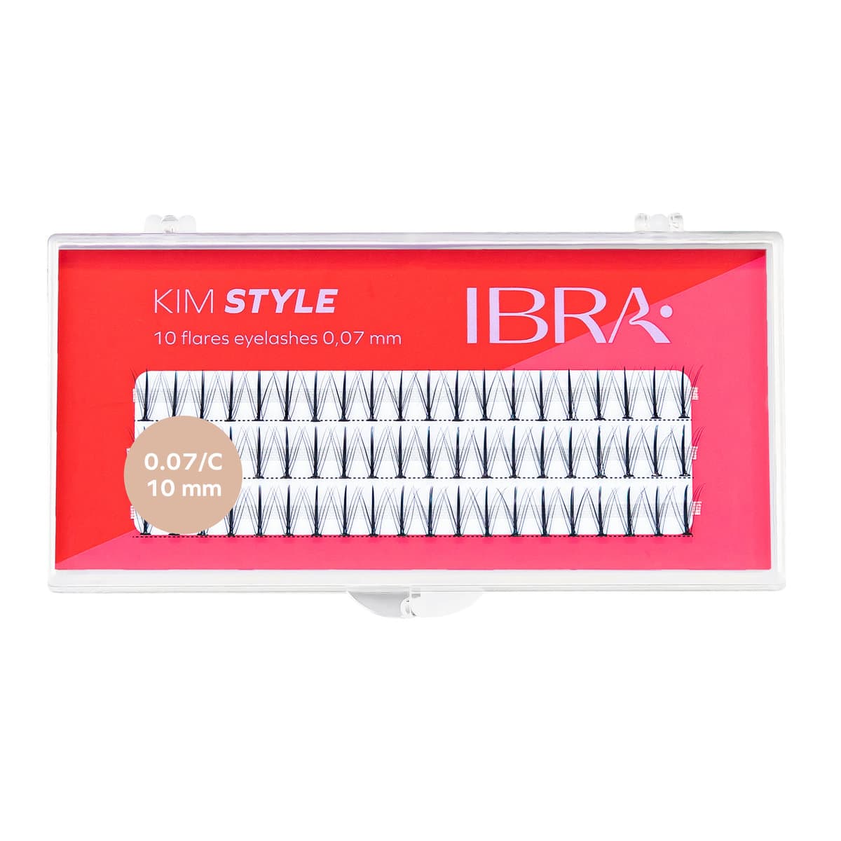Ibra, Kępki rzęs Kim Style 10 mm
