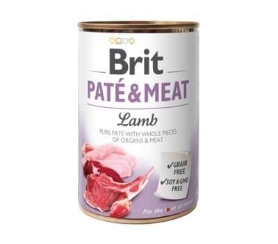 Jagnięcina BRIT Pate&Meat Lamb, 400 g
