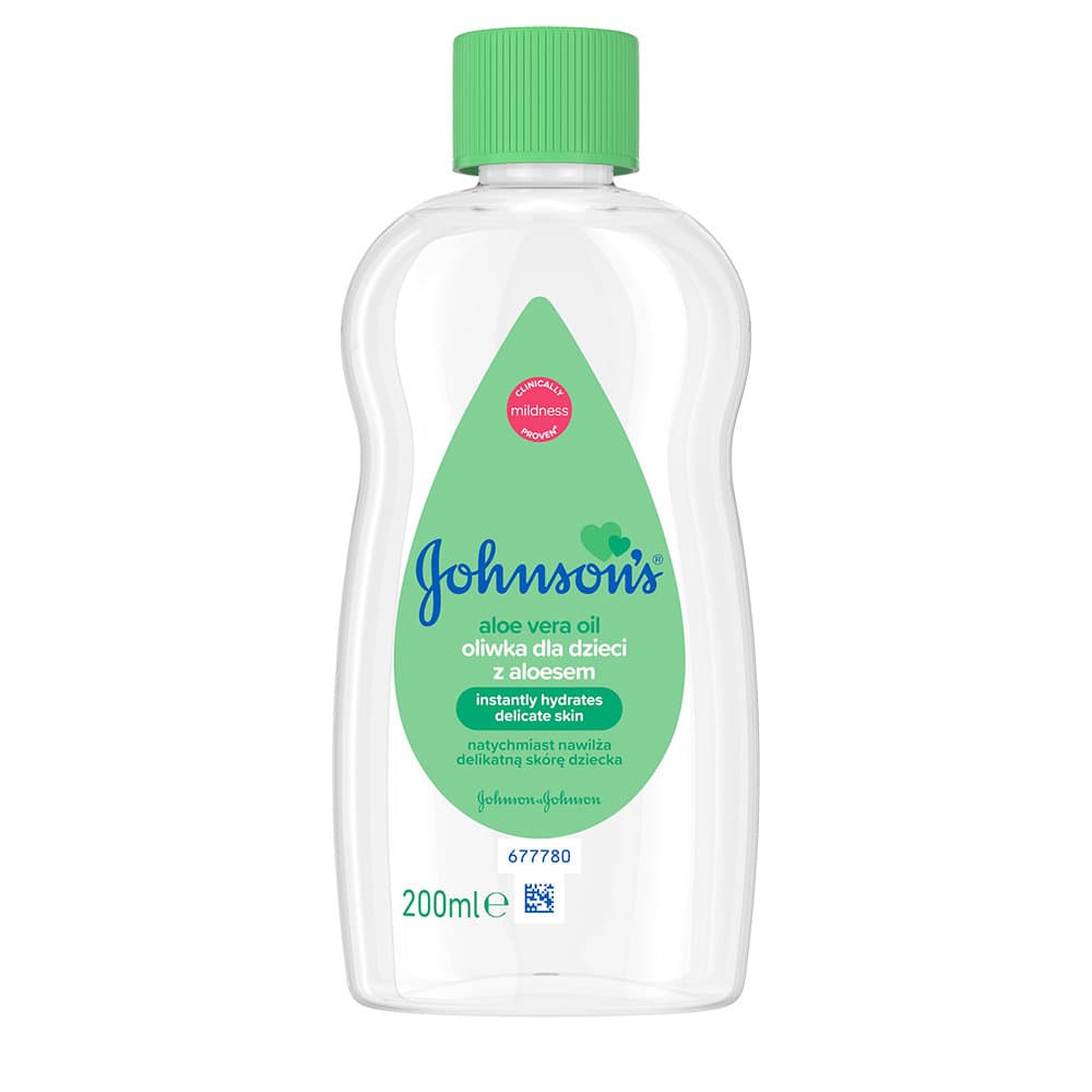 Johnson's Baby, łagodna oliwka z aloesem, 300 ml