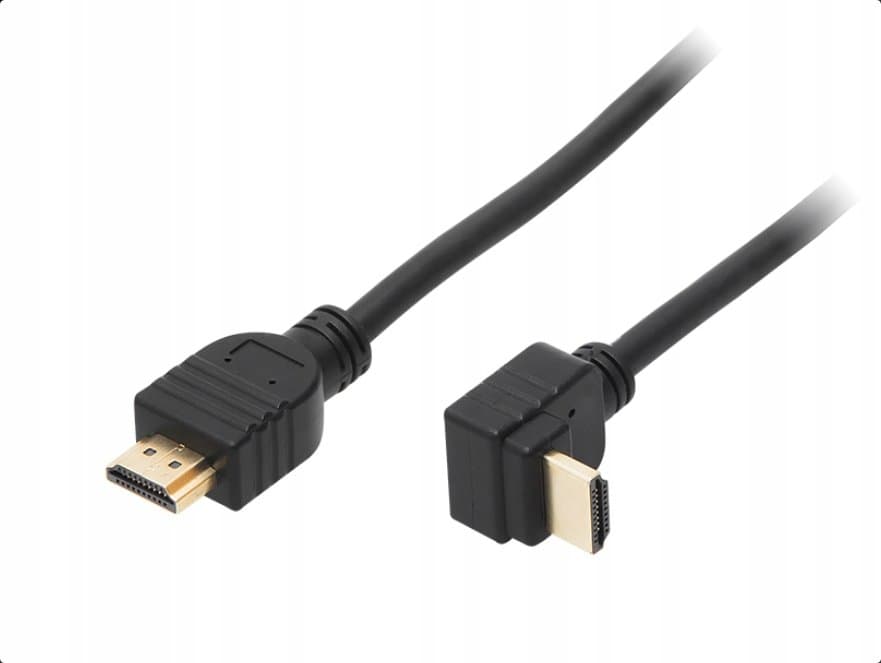Kabel Przyłącze Hdmi-Hdmi Classic Kątowe 5M