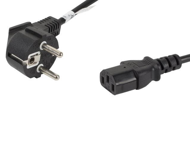 Kabel zasilający CEE 7/7 - C13 LANBERG, 1.8 m