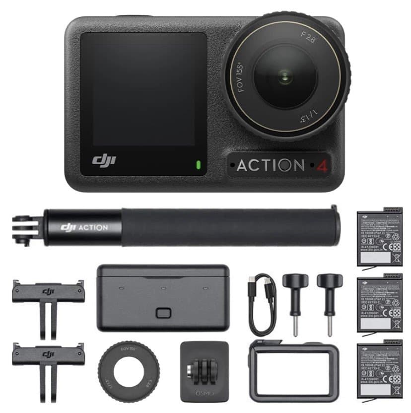Kamera DJI Osmo Action 4 Adventure Combo