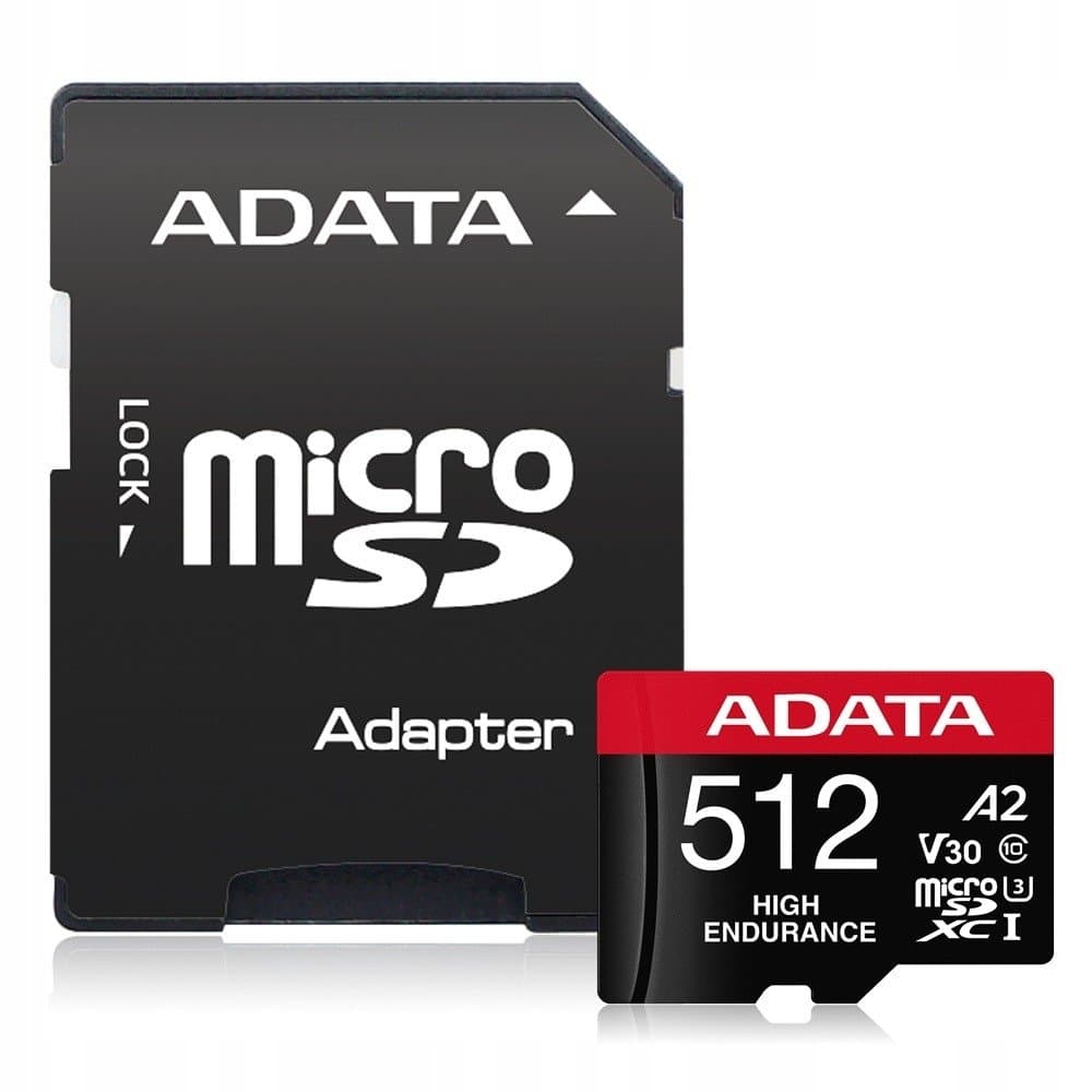 Karta microSD High Endurance 512GB UHS1 U3 V30 A2+