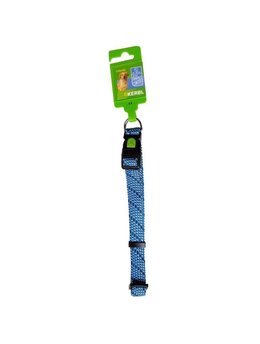 KERBL Obroża Colorado, 35 - 55 cm, 20 mm, morska [80240]