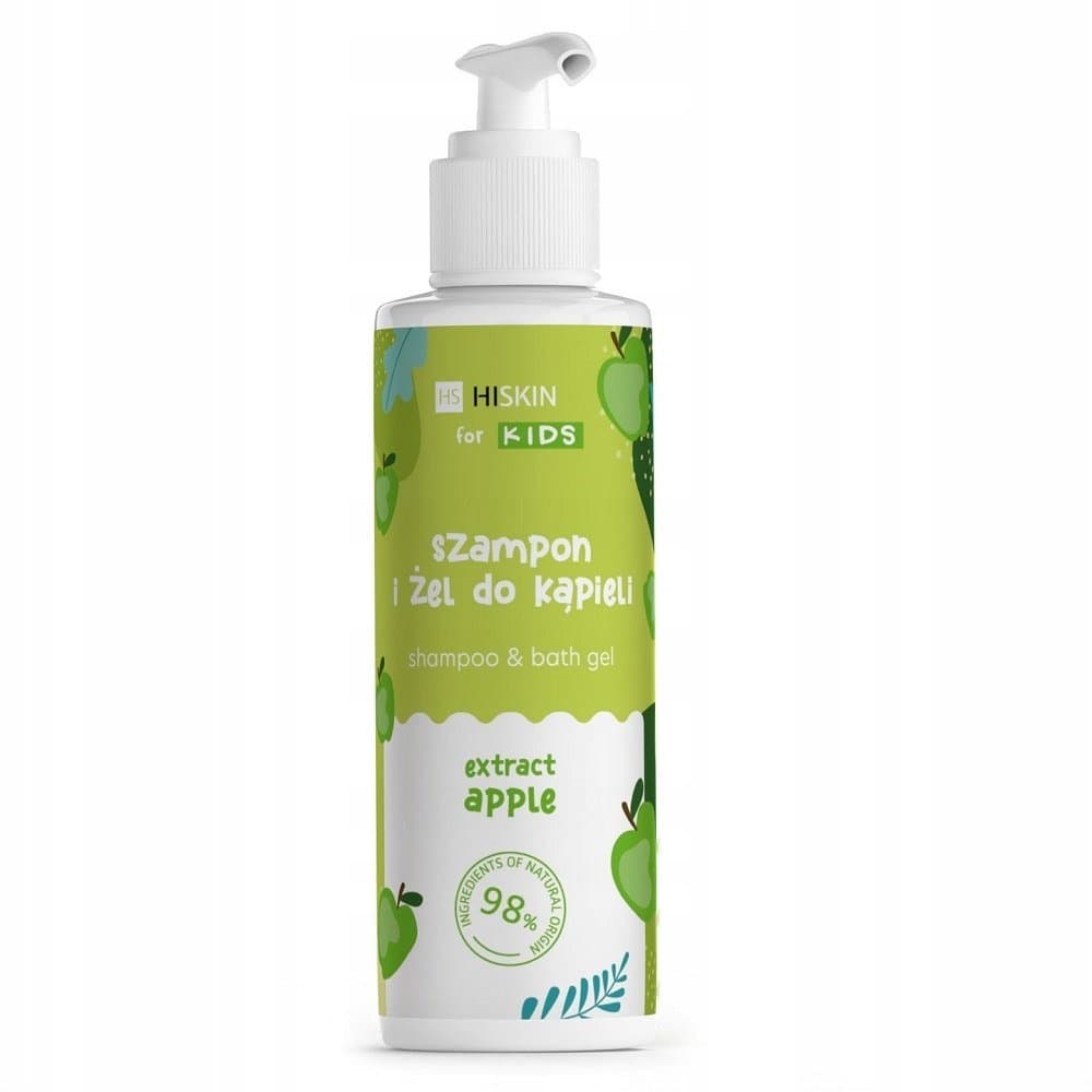 Kids szampon i żel do kąpieli Jabłko 280ml HiSkin