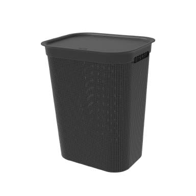 Kosz na pranie Rotho BRISEN 50 l czarny