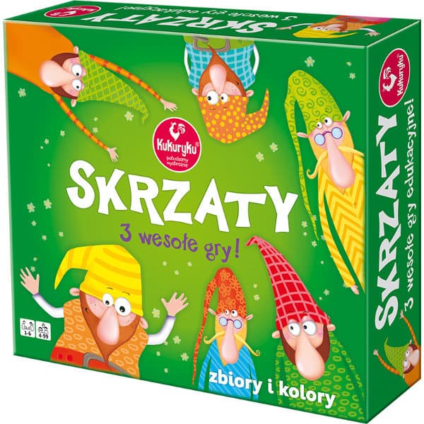 Kukuryku Gra planszowa Skrzaty