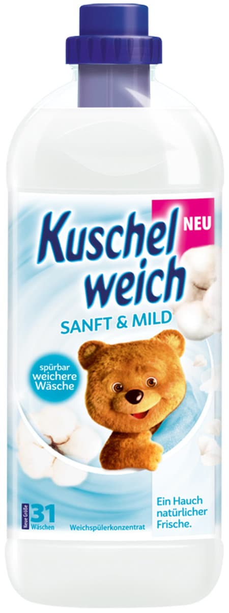 Kuschelweich Sanft&Mild, Płyn Do Płukania, 1 L