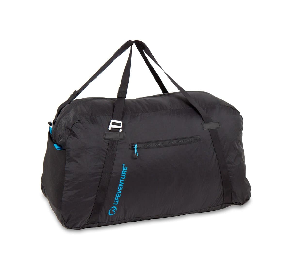 LIFEVENTURE, Torba podróżna, Packable Duffle, czarny, 70 L