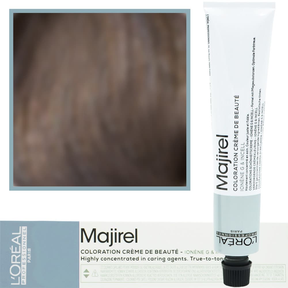 Loreal, Majirel, Farba do włosów 6,1 Ciemny Blond Popielaty