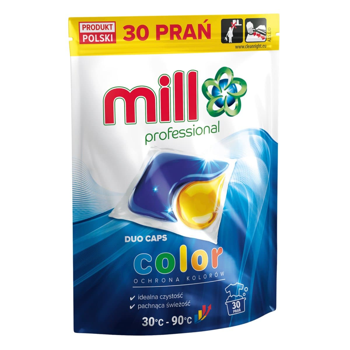 Mill Professional Kapsułki do Prania Kolor 30 Sztuk