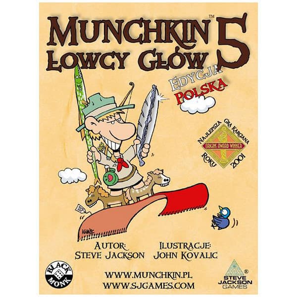 Munchkin 5: Łowcy głów, gra karciana, dodatek (Edycja Polska)