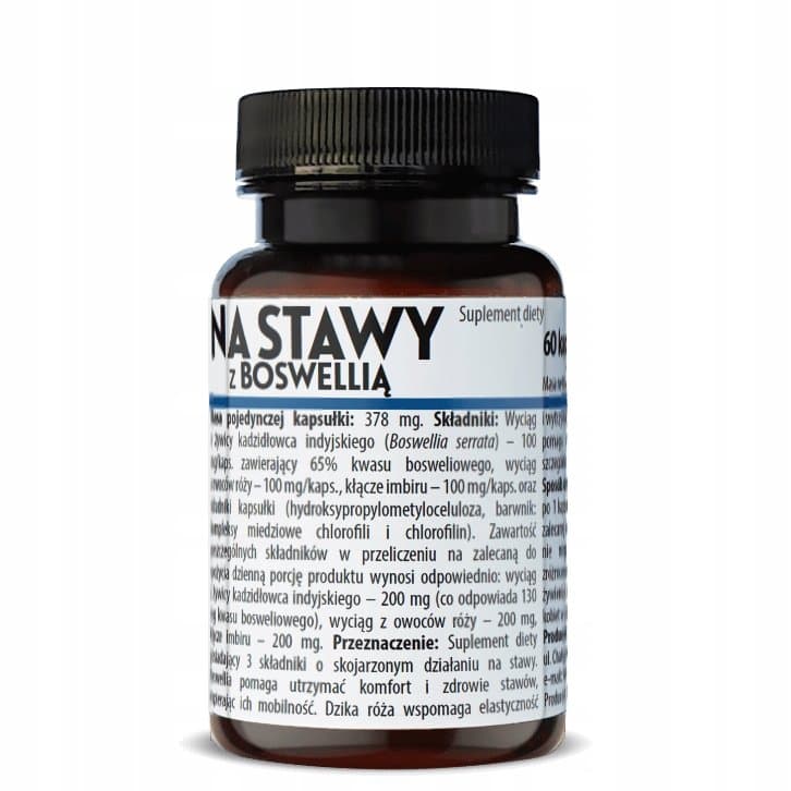 Suplement diety, Na stawy z boswellią 60kaps. Herbapol