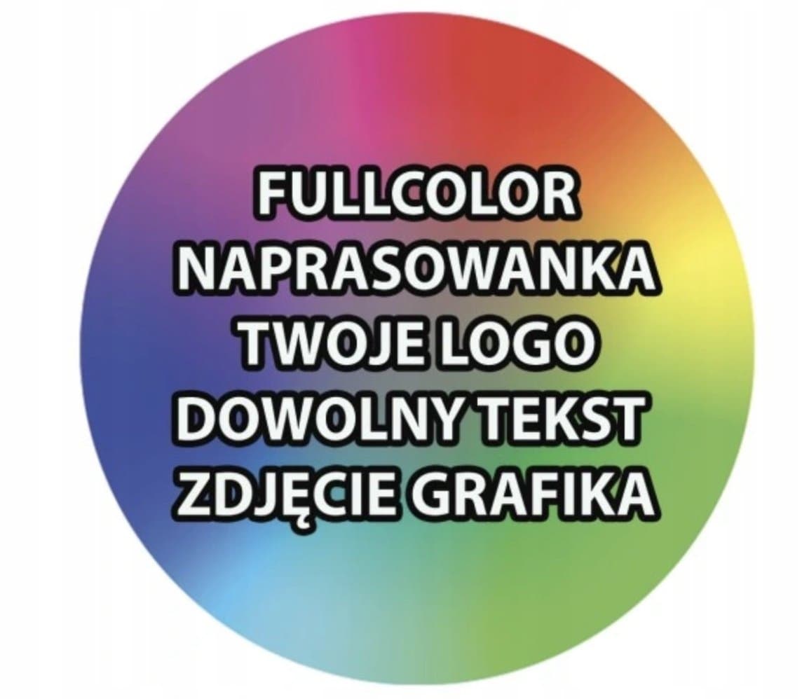Naprasowanka Termo Aplikacja Naklejka na Odzież Krowa Cow