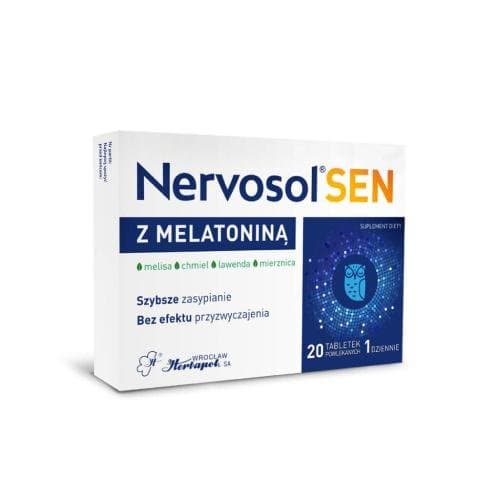 Nervosol Sen Z Melatoniną Tabletki 20 szt.