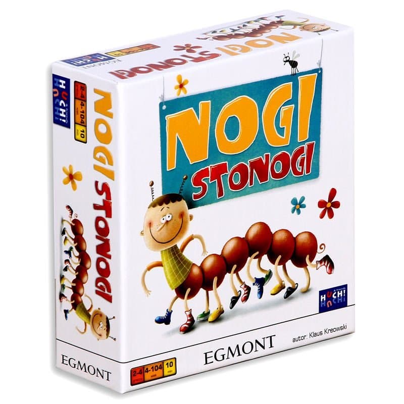 Nogi stonogi, gra edukacyjna, Egmont