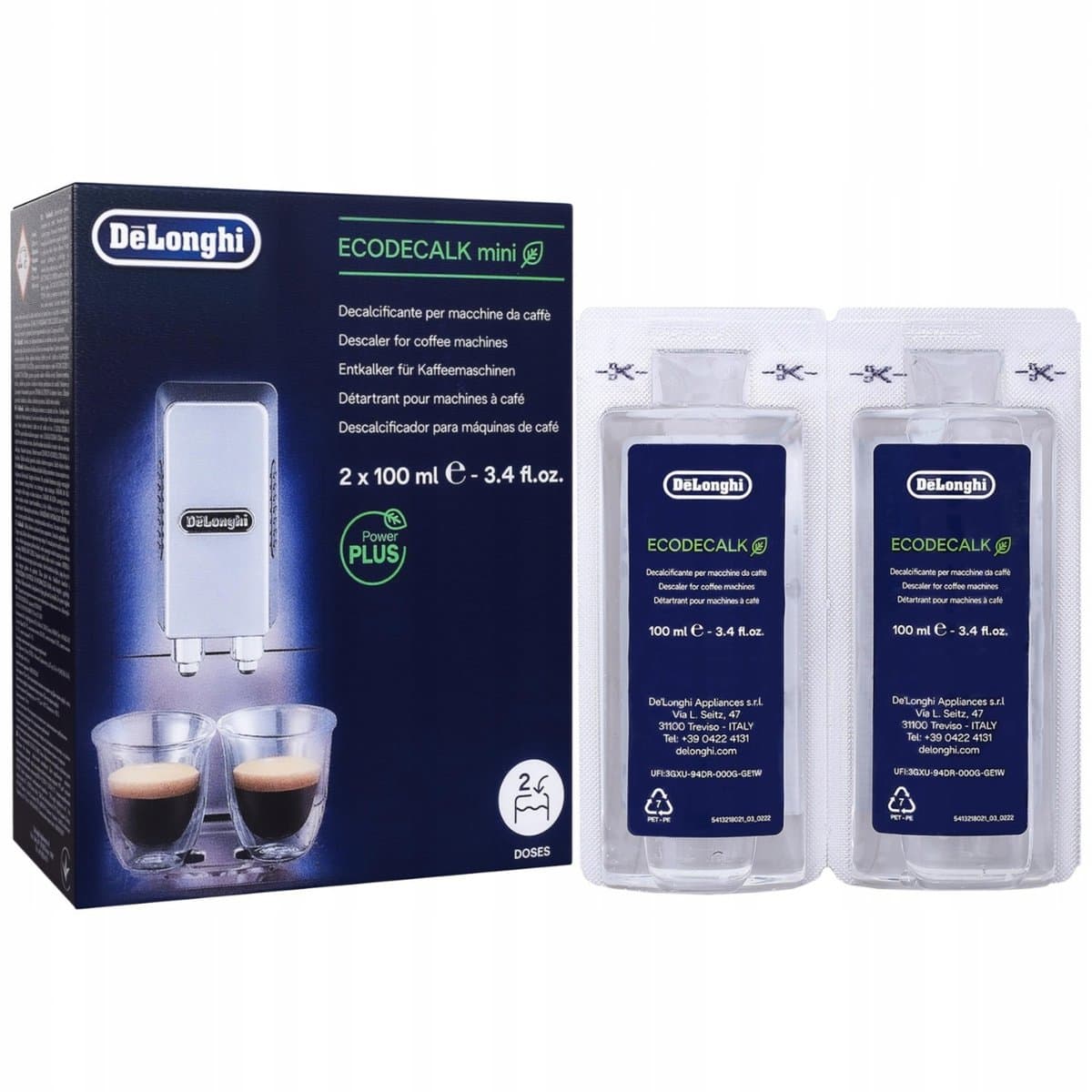 Odkamieniacz Do Ekspresu Delonghi Ecodecalk Mini, 200 Ml