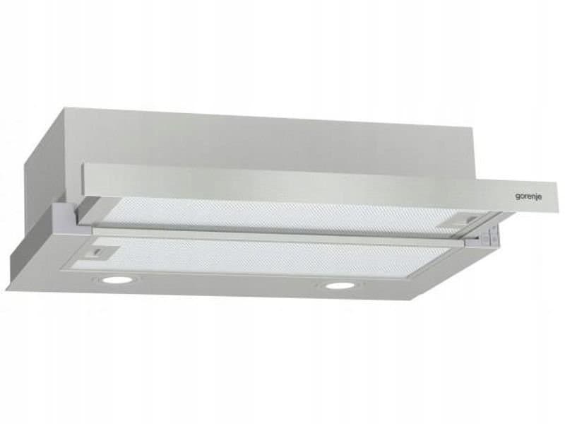 Okap Teleskopowy 60 Gorenje Th62E4X Inox 450M3/H