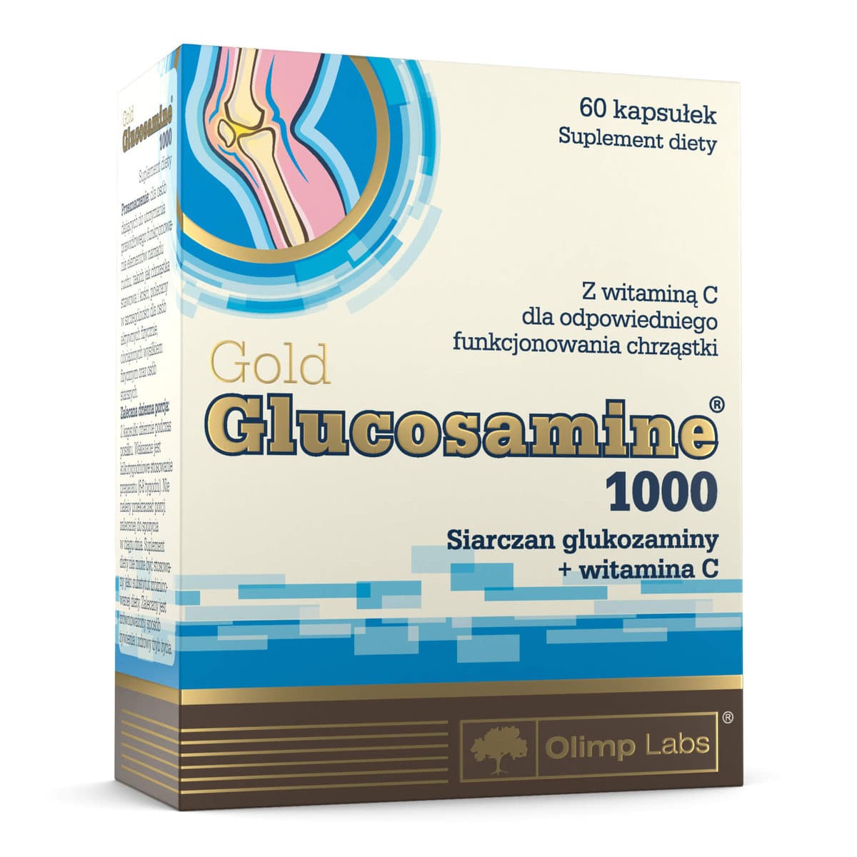 Olimp Gold Glucosamine 1000 - Suplement diety, 60 kaps.