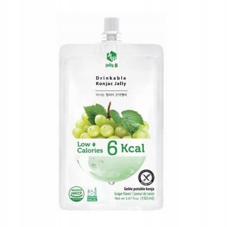 Owocowa Galaretka Konjac Winogrono keto 4 kcal JELLY.B