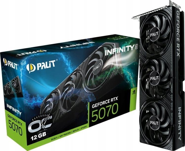 Palit GeForce RTX 5070 Infinity 3 12GB OC DLSS 4