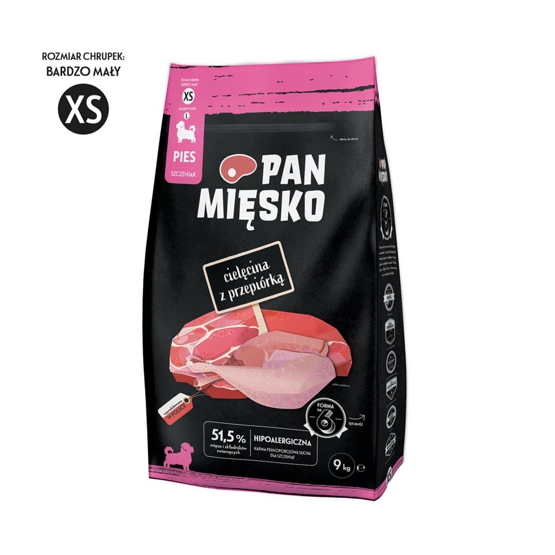 Pan Mięsko Cielęcina Z Przepiórką (Szczeniak) Chrup