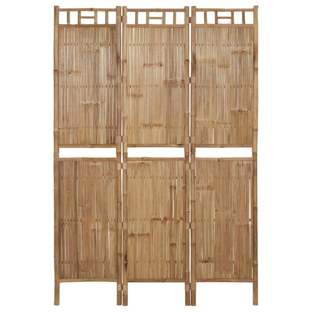 Parawan 3-Panelowy, Bambusowy, 120 X 180 Cm