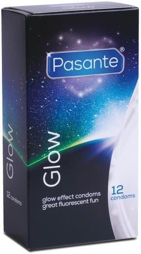 Pasante Glow prezerwatywy świecące w ciemności 12 szt.