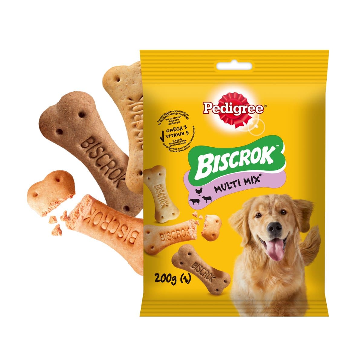 Pedigree, Biscrok przysmaki dla psa mix smaków 200g