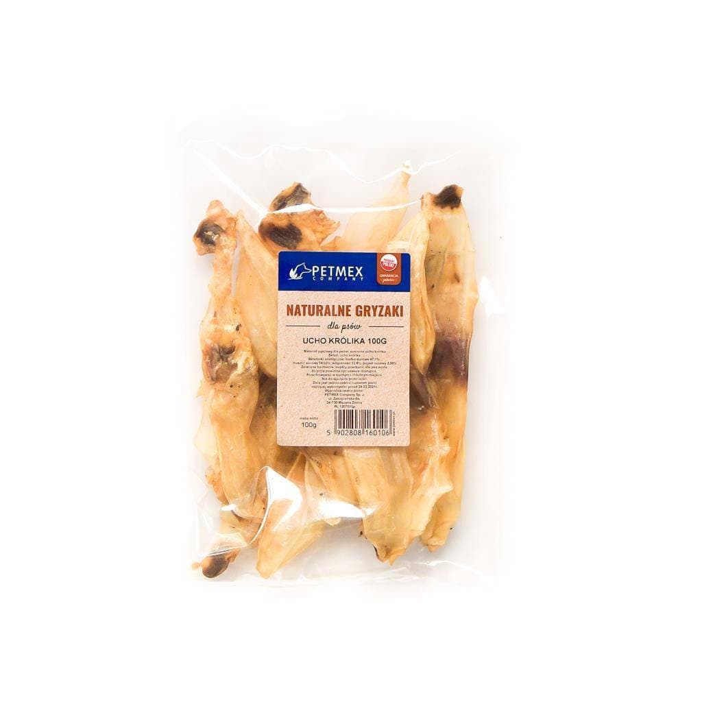 PETMEX Ucho królika 100g
