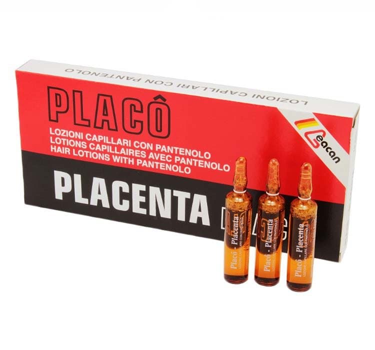 Placenta Placo ampułki na porost włosów, 12 szt.