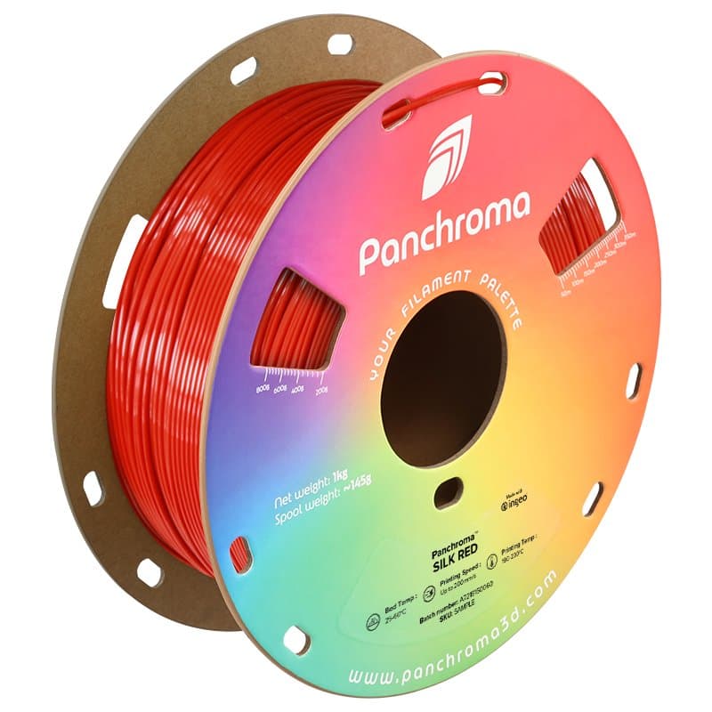 Polymaker Panchroma PLA Silk Red 1.75 mm 1kg
